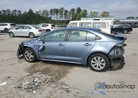 2020 Toyota Corolla Le из США, поврежденный, VIN 5YFEPRAE5LP010842